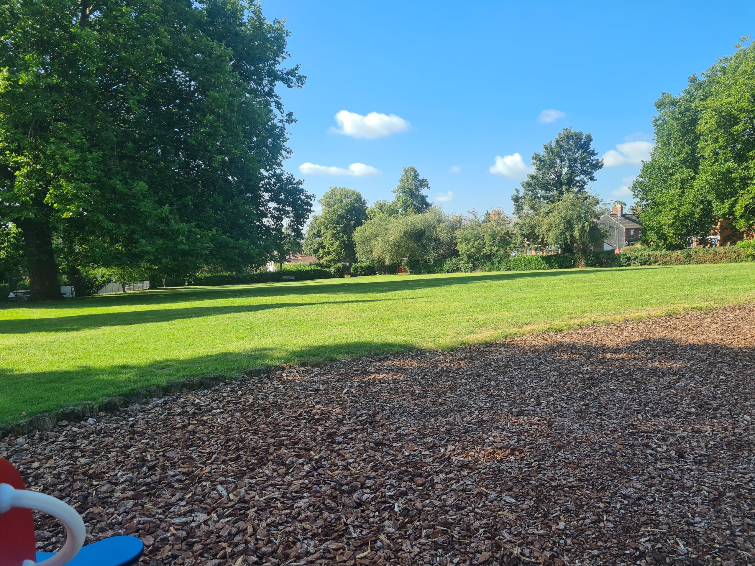 Sunshine in a park